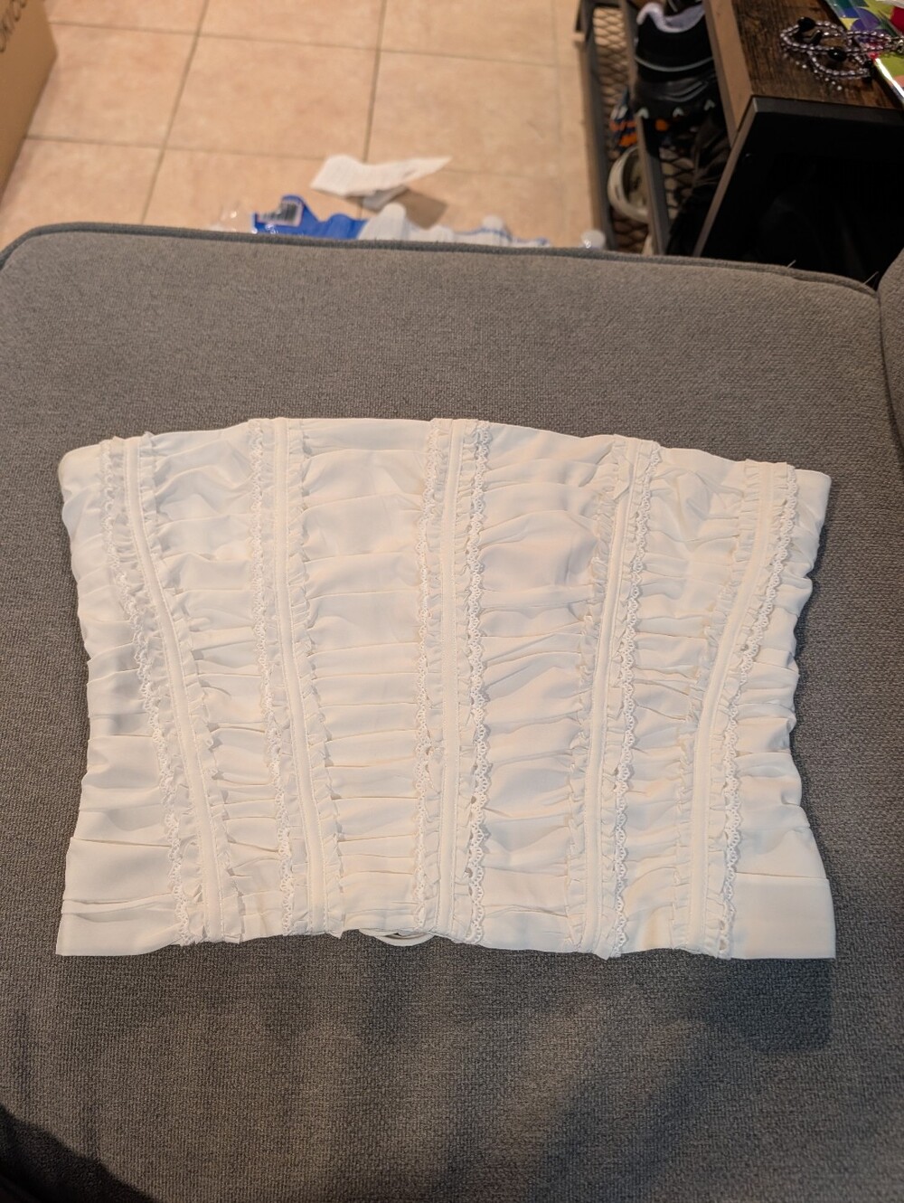 Oh Polly White Corset